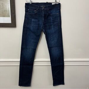 rag & bone Men's Deep Indigo Slim Jeans